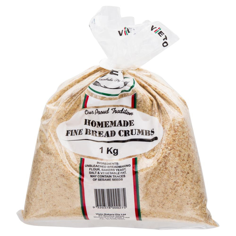 Vieto Bakery Homemade Fine Bread Crumbs 1kg , Z-Bakery - HFM, Harris Farm Markets
 - 1