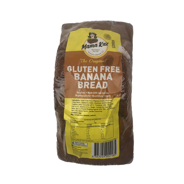 Mama Kaz Gluten Free Banana Bread 650g