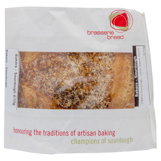 Brasserie Sourdough Bakers Round 670g , Z-Bakery - HFM, Harris Farm Markets
 - 1