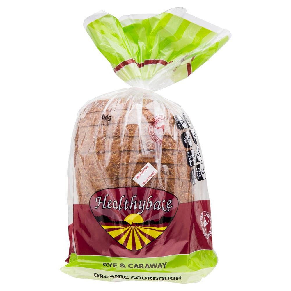 Healthy Bake Rye Caraway Organic Sourdough | Harris Farm Online