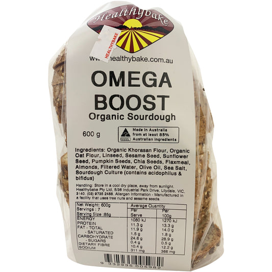 Healthybake - Bread Omega Boost - Organic Sourdough | Harris Farm Online