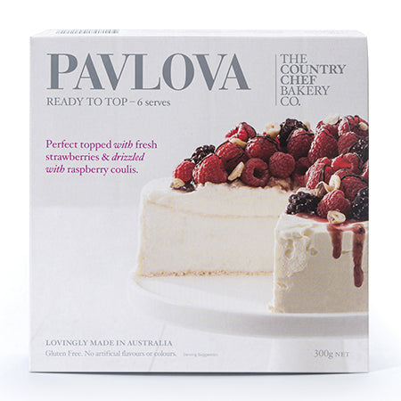 The Country Chef Bakery Co. Gluten Free Pavlova 6 Serves | Harris Farm Online