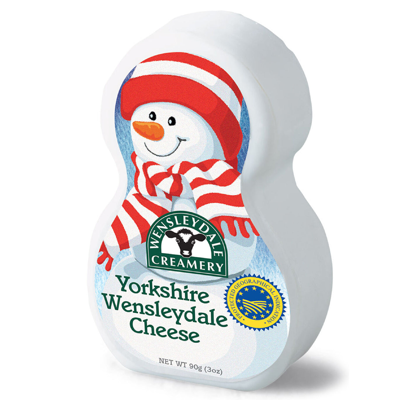 Wensleydale Creamery Snowman Cheese | Harris Farm Online