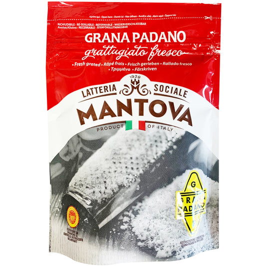 Mantova Grated Parmesan - Grana Padano Cheese | Harris Farm Online