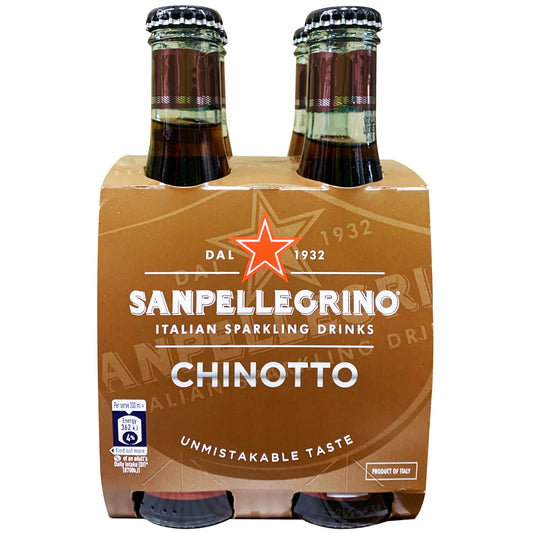San Pellegrino Chinotto 4 x 200ml | Harris Farm Online