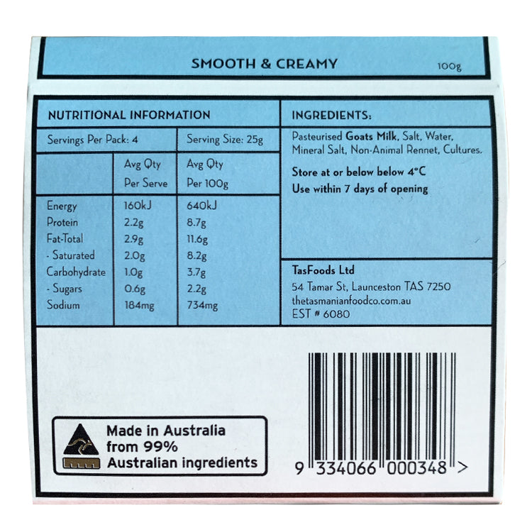 Robur Farm Dairy Spreadable Chevre | Harris Farm Online