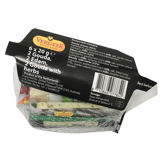 VerGeer Holland - Assorted Cheese Sticks (6pk, 120g)
