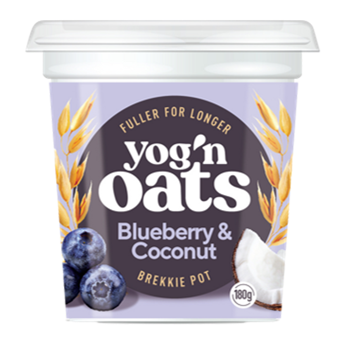 Yog'n Oats Blueberry Coconut 180g
