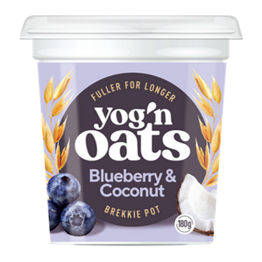 Yog'n Oats Blueberry Coconut 180g