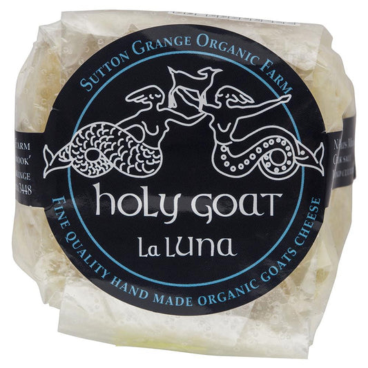 Sutton Grange Holy Goat La Luna Organic Goat's Cheese 110g , Frdg1-Cheese - HFM, Harris Farm Markets
 - 1