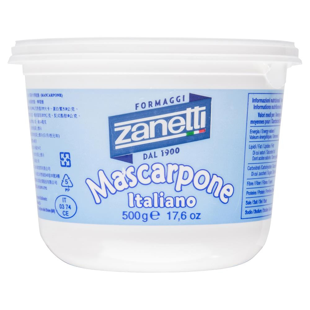 Formaggi Zanetti Mascarpone Italiano Cheese 500g , Frdg3-Dessert - HFM, Harris Farm Markets
 - 2