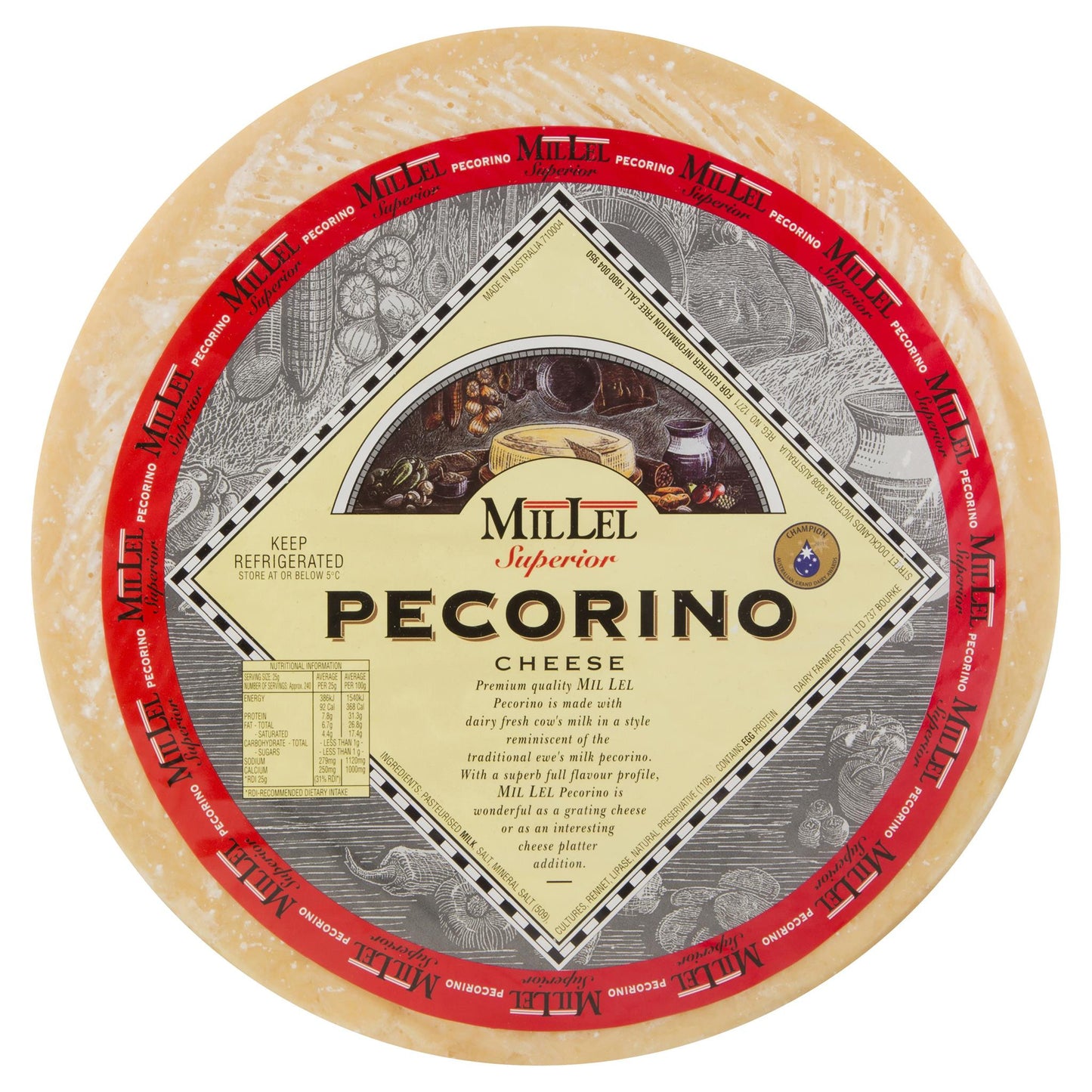 Millel Pecorino Cheese | Harris Farm Online