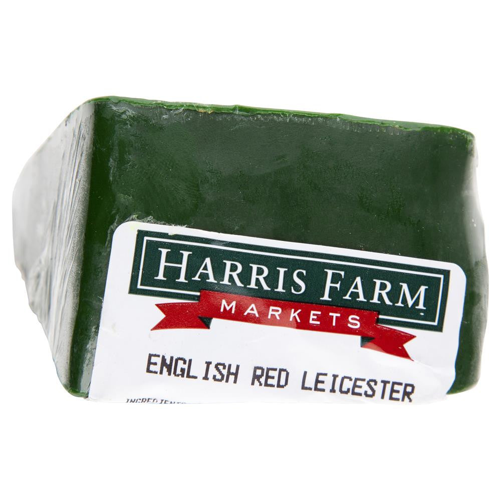 Cheddar English Red Leicester 170-220g , Frdg1-Cheese - HFM, Harris Farm Markets
 - 2