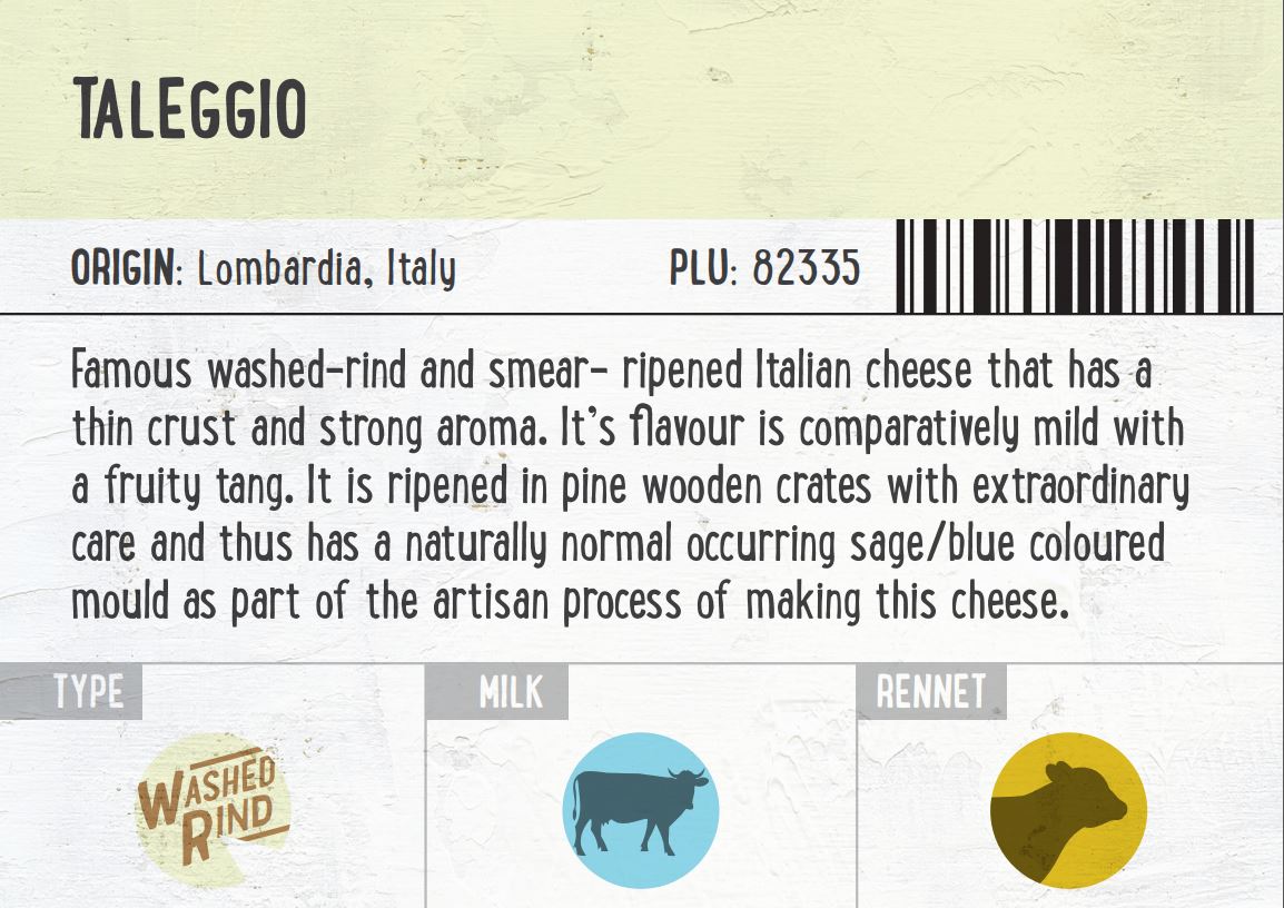 Taleggio Washed Rind Cheese 150-300g