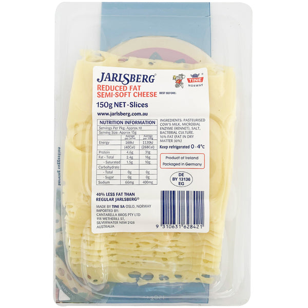 Jarlsberg Lite Cheese Slices | Harris Farm Online