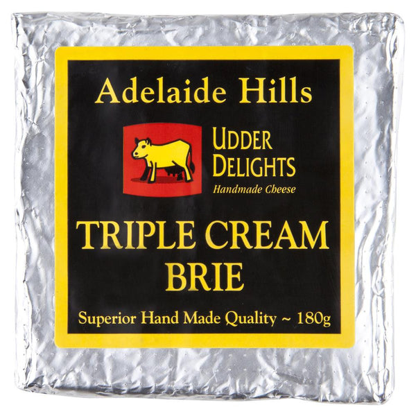 Brie - Triple Cream - Udder Delights | Harris Farm Online