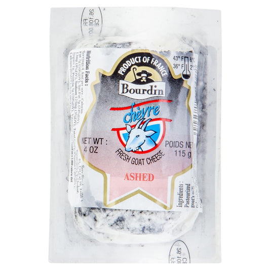 Goat Cheese Bourdin Chevre w' Ash 115g , Frdg1-Cheese - HFM, Harris Farm Markets
