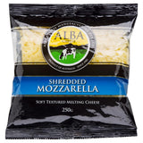 Mozzarella Alba Shredded 250g , Frdg1-Cheese - HFM, Harris Farm Markets
 - 1