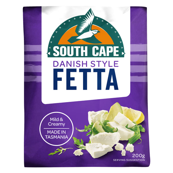 South Cape Danish Style Fetta Cheese 200g