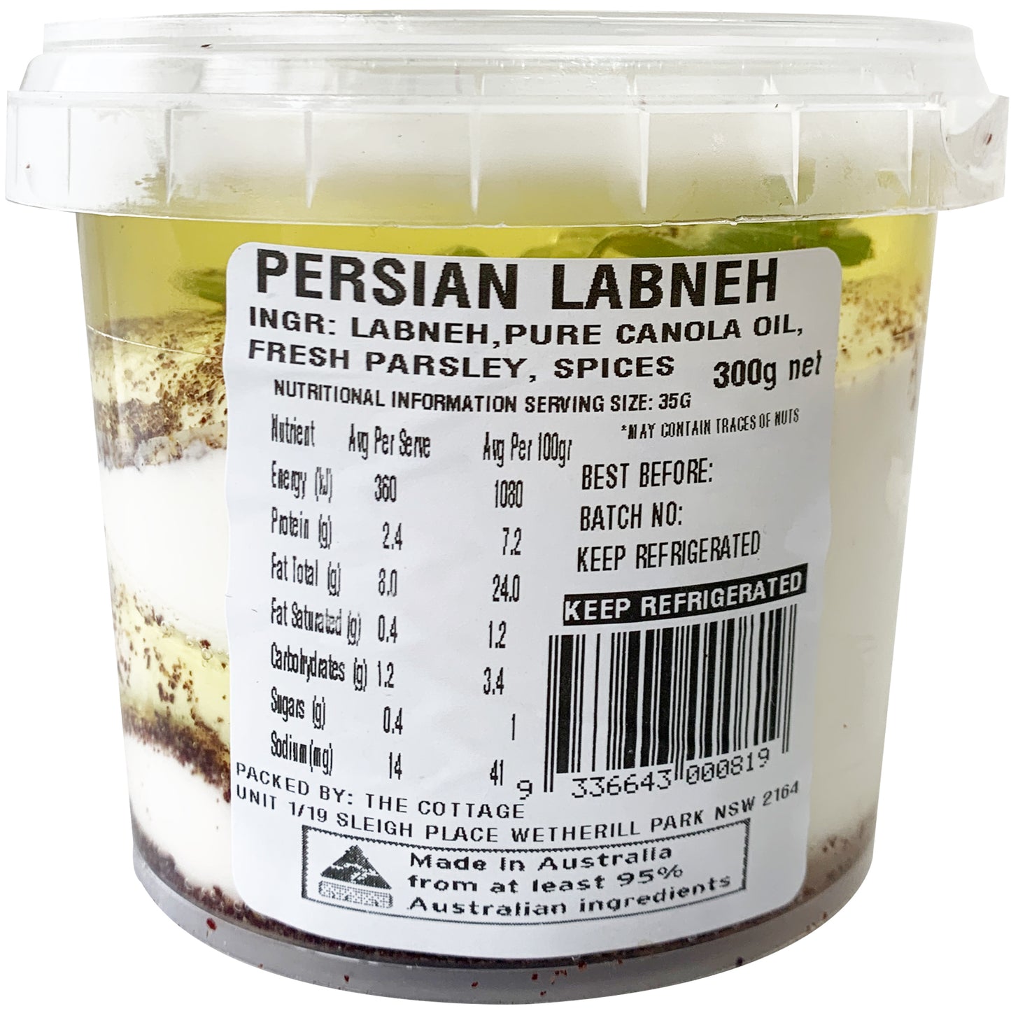 Harris Farm - Persian Labneh | Harris Farm Online