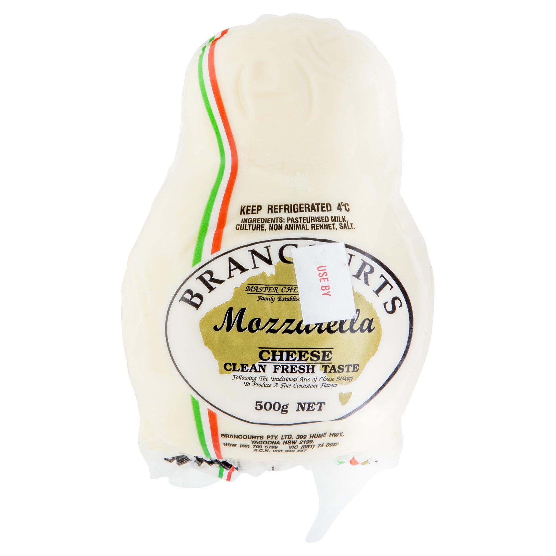 Mozzarella Brancourts 500g , Frdg1-Cheese - HFM, Harris Farm Markets
