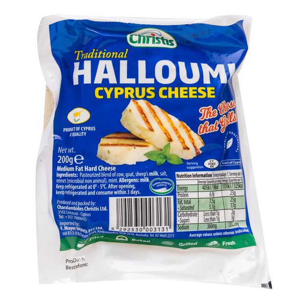 Christis Traditional Halloumi Cyprus Cheese | Harris Farm Online