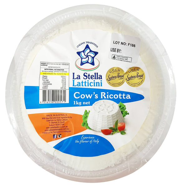 La Stella Latticini Cow's Ricotta Cheese | Harris Farm Online