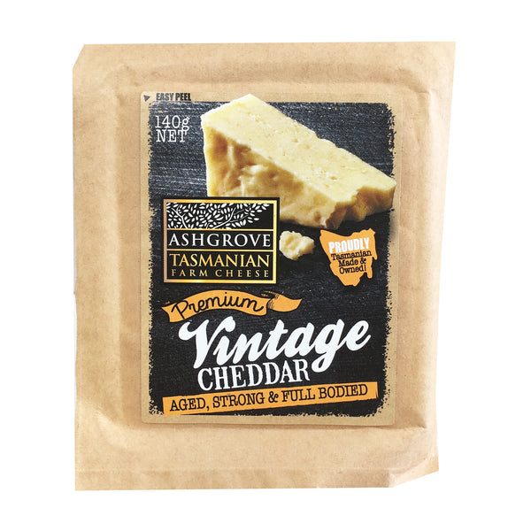 Ashgrove Vintage Cheddar Cheese 140g