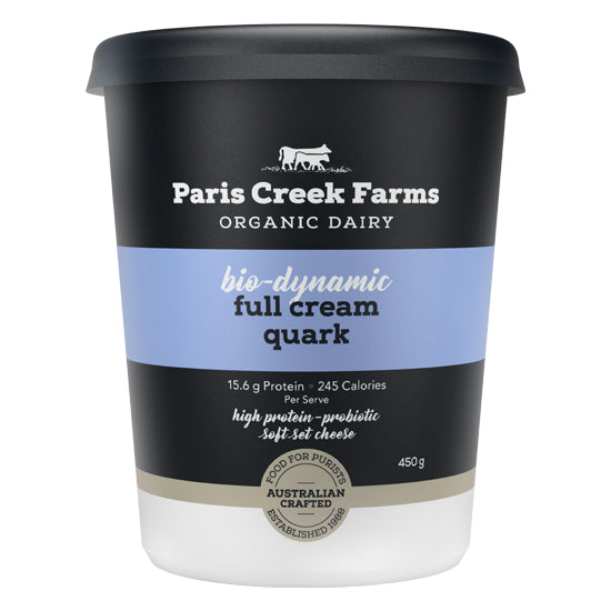 Paris Creek Farms Bio-Dynamic Organic Full Cream Quark | Harris Farm Online