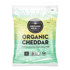The Organic Milk Co Shredded Organic Cheddar Cheese 250g | Harris Farm Online