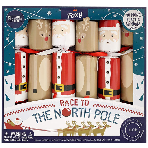 Foxy Christmas Crackers Race To The North Pole x6 | Harris Farm Online