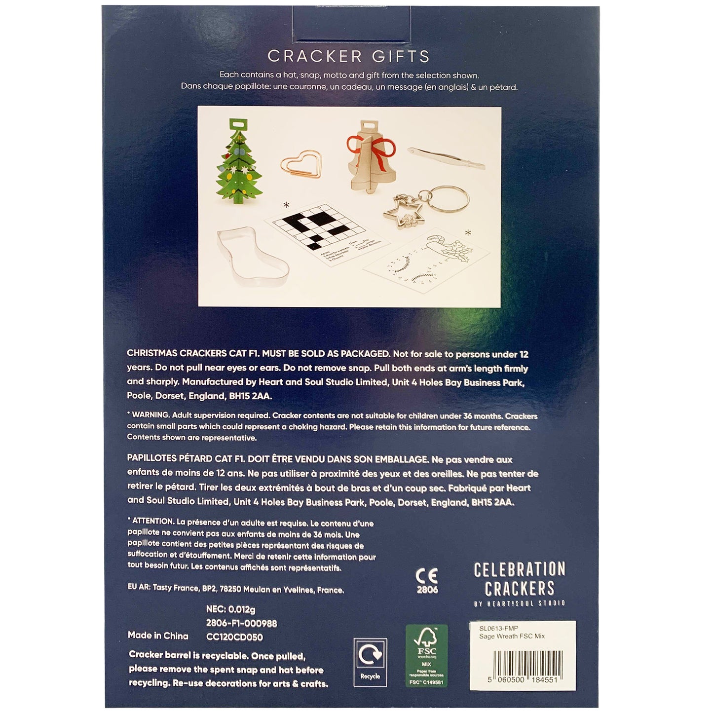 Celebration Crackers Sage Wreath | Harris Farm Online