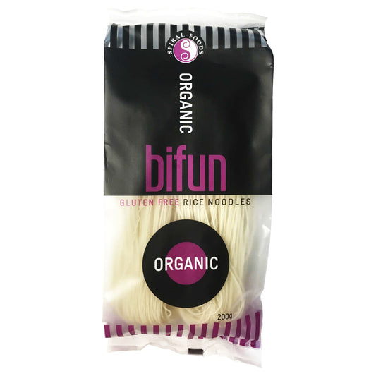 Spiral Foods Organic Gluten Free Bifun Rice Noodles 200g