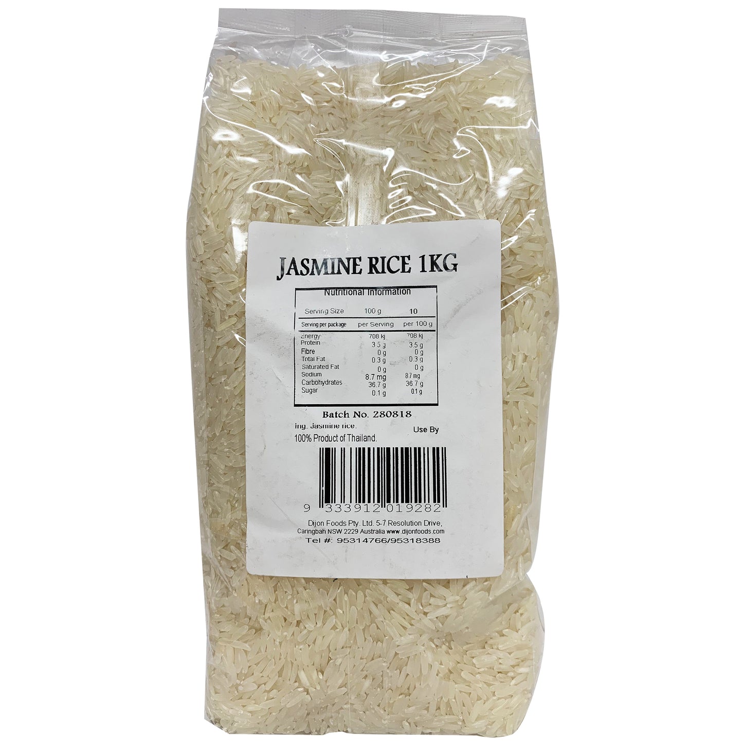 Dijon Foods - Jasmine Rice (1kg)