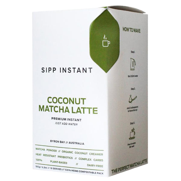 SIPP Instant Coconut Matcha Latte | Harris Farm Online