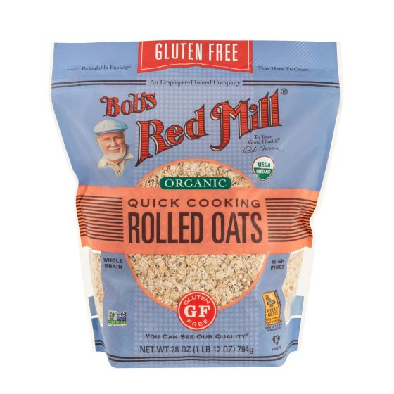 Bob's Red Mill Gluten Free Organic Quick Cooking Rolled Oats 794g