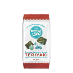 Honest Sea Organic Roasted Seaweed Snack Teriyaki 5g | Harris Farm Online