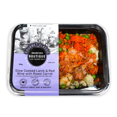 Brubecks Boutique Foods Slow Cooked Lamb and Red Wine with Roast Carrot 350g | Harris Farm Online