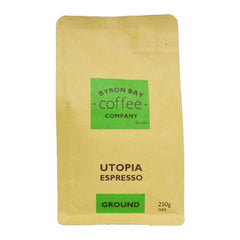 Byron Bay Coffee Co. Utopia Espresso Ground Coffee 250g | Harris Farm Online 