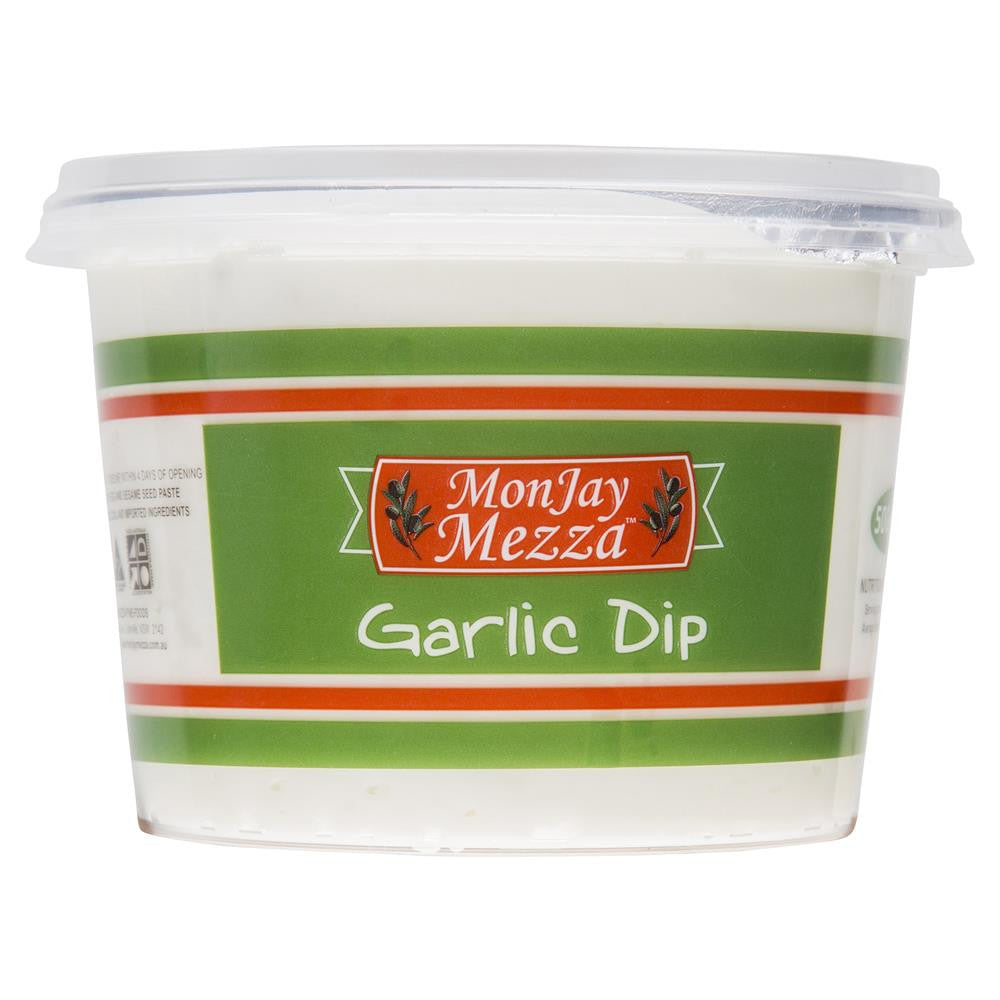 Monjay Mezza Garlic Dip | Harris Farm Online