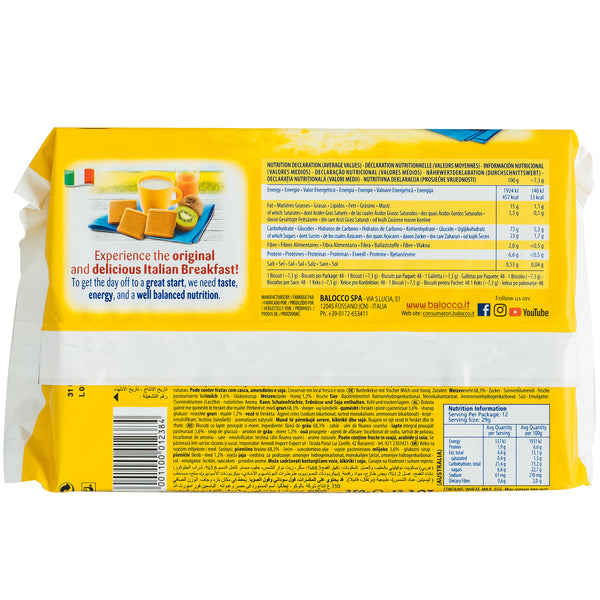 Balocco Novellini Biscuits Fresh Milk and Honey | Harris Farm Online