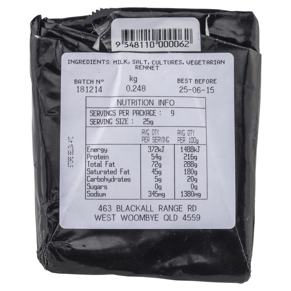 Woombye Blackall Blue Cheese 200g , Frdg1-Cheese - HFM, Harris Farm Markets
 - 2