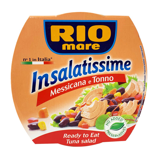 Rio Mare Tuna Salad Canned Insalatissime Messicana and Tuna 160g