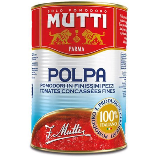 Mutti Polpa Finely Chopped Tomato 4.05kg