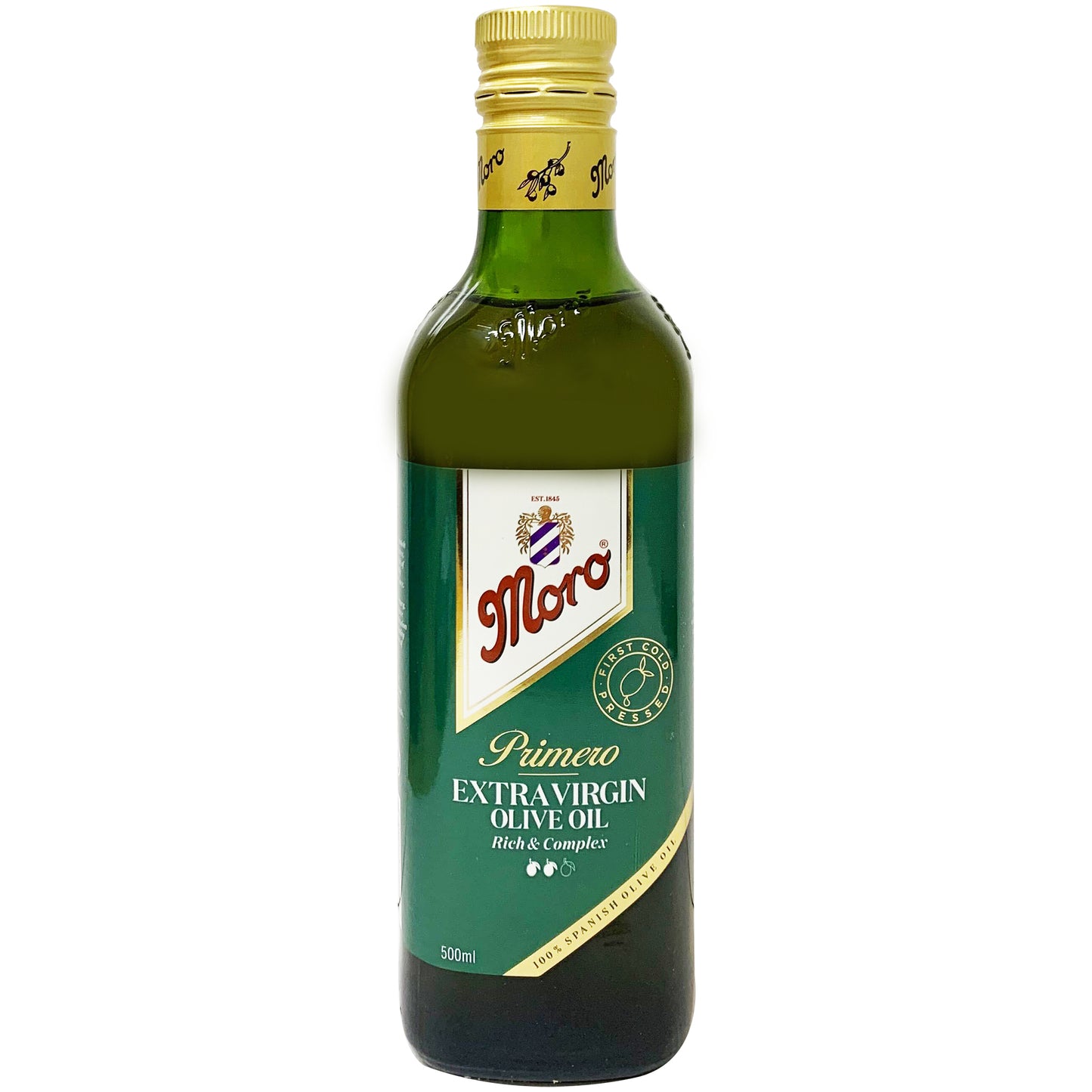 Moro - Extra Virgin Olive Oil - Primero - Rich and Complex (500mL)