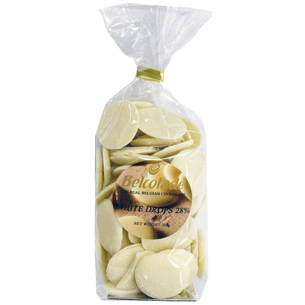 Belcolade White Chocolate Drops | Harris Farm Online