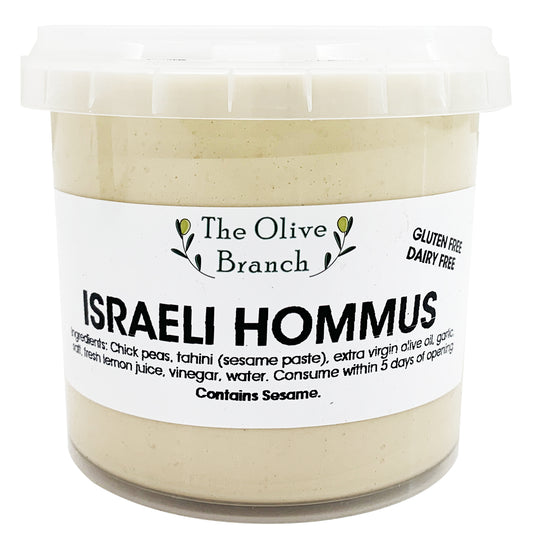 The Olive Branch Dips Israeli Hommus | Harris Farm Online