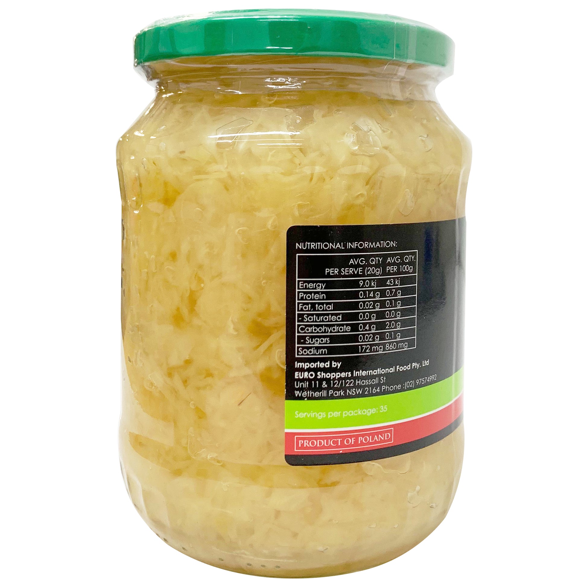 Baska Jon - Organic Sauerkraut | Harris Farm Online