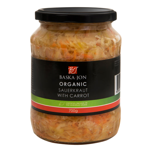 Baska Jon - Organic Sauerkraut - with Carrot (700g)