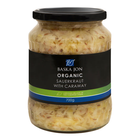 Baska Jon - Organic Sauerkraut - with Caraway (700g)